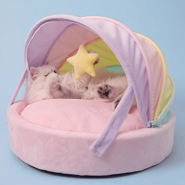 Perro Pequeño Camas Para Perros Color Rosa Cama De Felpa Suave