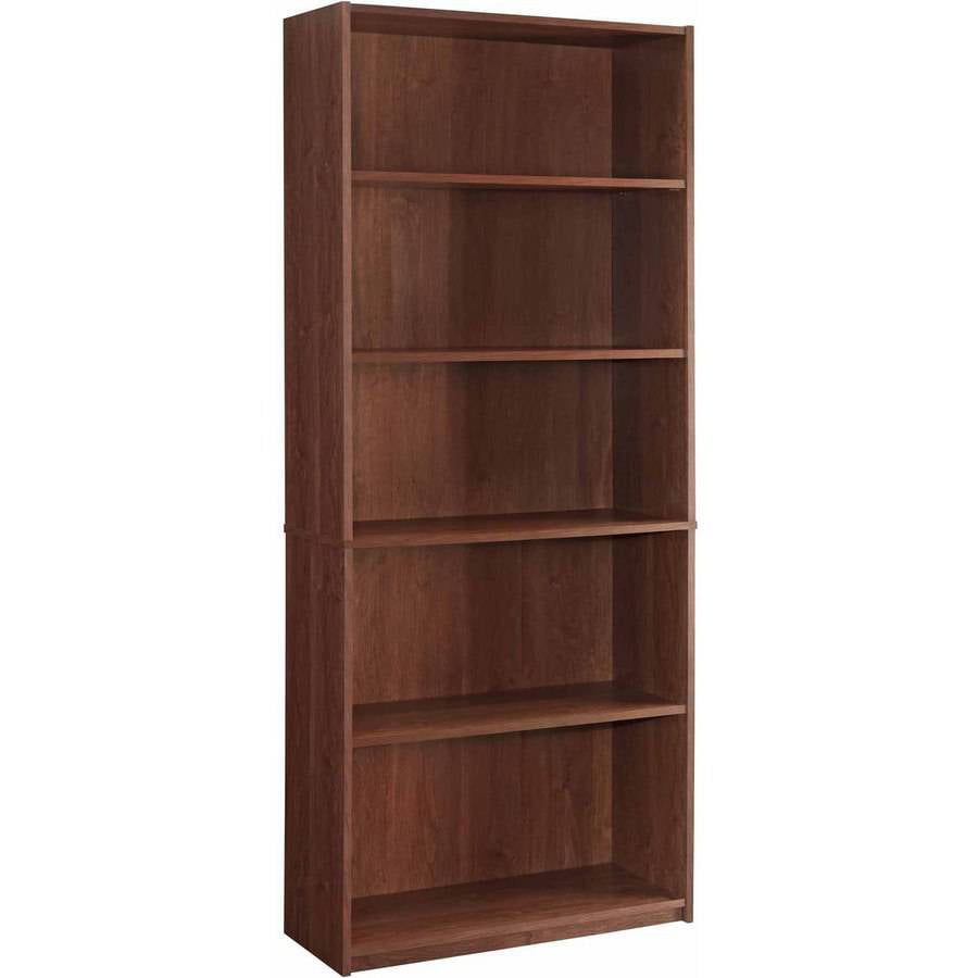 Adjustable Wood Storage Shelving Book Bookcase WIDE 5 ...