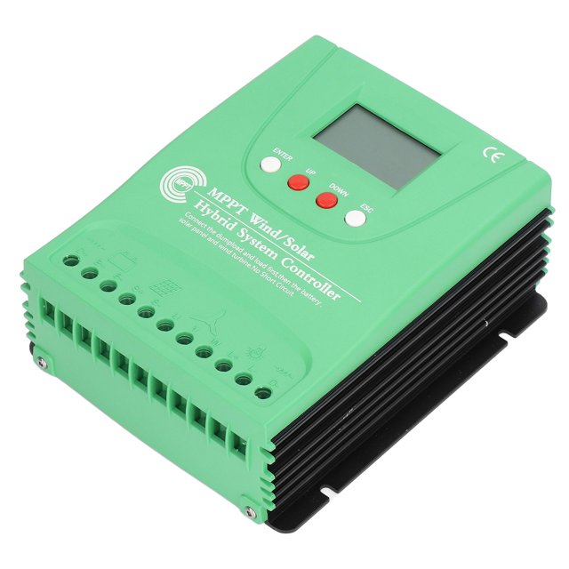 12V 24V Wind Solar Hybrid Controller with LCD Display MPPT Boost Wind Solar Controller