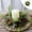Green, variant on YIMWNYI Candle Wreath, Artificial Flower Candle Ring, Christmas Table Decoration, Silk Cloth Centerpiece, Elegant Home Decor Accessory, Holiday Party Decorations