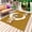 Yellow, variant on Japanese Style Outdoor Rug 6x9 Ft - Reversible Patio Rug Outdoor Camping Rugs, Brown Country Vintage Owl Birds Branches Indoor Outdoor Area Rugs, Non-Slip Outdoor Carpet Runner for Deck/Porch