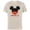 Natural, variant on Disney Mickey Mouse Icon Shorts Abuelo Día del Padre - Short Sleeve Cotton T-Shirt for Adults - Customized-Natural