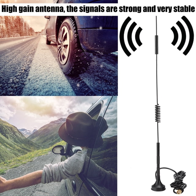 Antena al Aire Libre Antena 4G Material Metálico de Alta Montado Magnético Vertical Y Duradero Para Huawei B970/B593