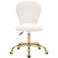 thumbnail image 5 of Critter Sitters Emmy 15.5 in Task Chair with Adjustable Height & Swivel, 220 lb. Capacity, White, 5 of 9