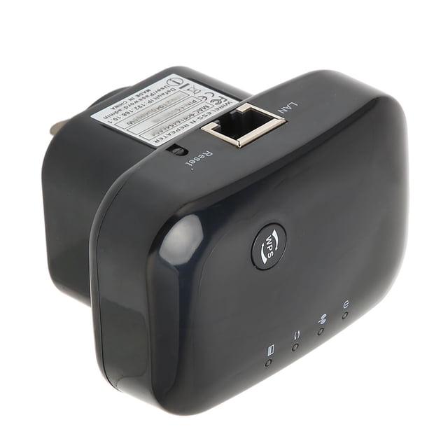 Extensor de WIFI de 360 grados de cobertura inalámbrica, puerto LAN de 300 Mbps y 2,4 GHz, diseño de enchufe de 2 modos, repetidor de WIFI para computadora portátil, enchufe de EE. UU. de 100 a 240 V