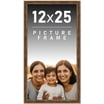 18x20 Frame Black Solid Wood Picture Frame | 0.75 Inch Moulding Width ...