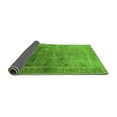 thumbnail image 2 of Ahgly Company Indoor Square Oriental Green Industrial Area Rugs, 3' Square, 2 of 4