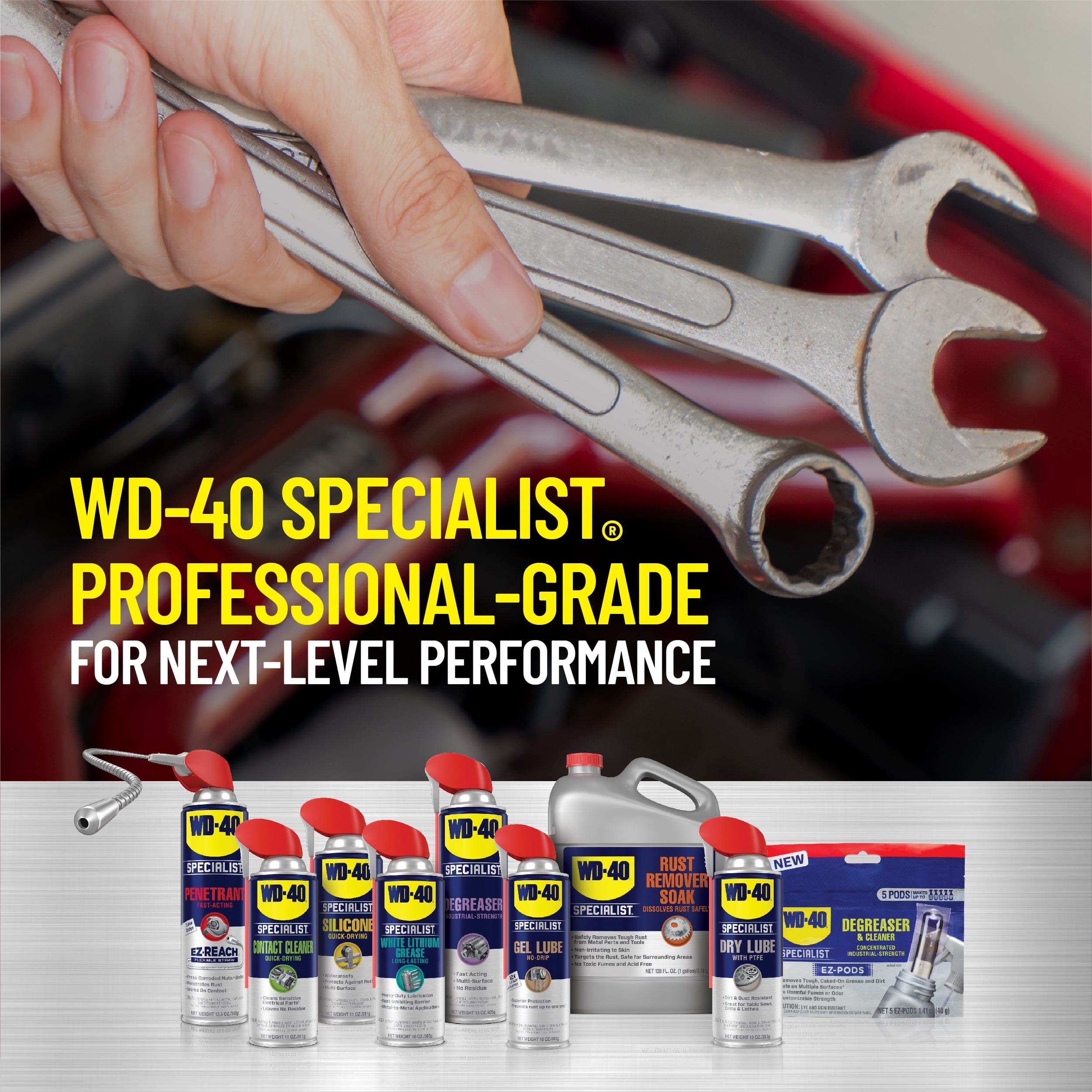 WD-40 Specialist Rust Remover Soak, 1 Gallon