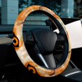 thumbnail image 6 of Pixel Dog 14.5 Inch Printing PVC Leather Car Wheel Covers Steering Wheel Covers Auto Accessories, 6 of 6
