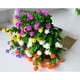 thumbnail image 4 of Flores artificiales falsas para exteriores, arbustos, paquete de 8, vegetación de plástico sintético para interior y exterior, maceta colgante, hogar, oficina, boda, granja, decoración oso de fresa Juguete, 4 of 4
