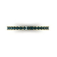 thumbnail image 1 of 0.57 ct Brilliant Round Cut Natural London Blue Topaz 18K Yellow Gold Stackable Band SZ 5.75, 1 of 6