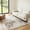 Natural, variant on Topcobe Machine Washable Area Rug 4x6, Non-Slip Modern Abstract Floor Carpet for Living Room, Bedroom, Dining Room, Stylish Decorative Carpet for Comfort, Mixed-Brown