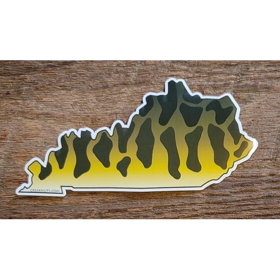 Kentucky Smallmouth Bass Skin Sticker Decal