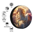 thumbnail image 4 of Yiaed Rainbow Cloud White Horse 标题-15 inch, 4 of 6
