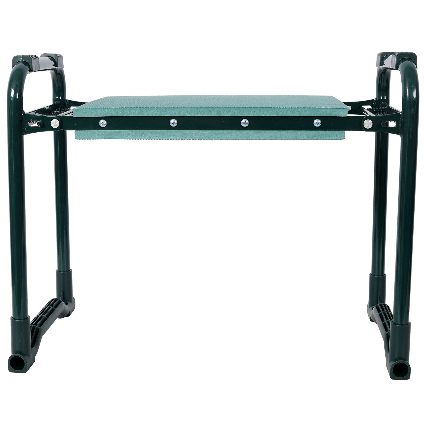 Garden Kneeler and Seat in Green with EVA Foam Pad, Heavy-Duty Steel Frame, Perfect for Gardening Enthusiasts