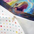 thumbnail image 4 of Homewish Wild Dino Twin Duvet Cover,Jungle Animal Twin Bedding,Multicolor,Polkadot Reversible,2 Pieces,1 Duvet Cover and 1 Pillowcase, 4 of 6