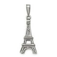 thumbnail image 3 of 925 Sterling Silver Eiffel Tower Shaped Pendant, 3 of 5