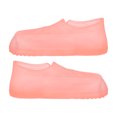 thumbnail image 6 of Rain Shoe Cover Silicone Rain Protectors Boots Waterproof Non‑Slip Overshoes PinkM, 6 of 8