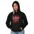 thumbnail image 3 of Indiana Retro State Map Shape Cool IN Unisex Plus Fleece Graphic Hoodie Brisco Brands 2X, 3 of 5