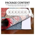 thumbnail image 2 of Wekvgz 12Pcs Jelly Roll Batting Strip Polyester Cotton Quilt Batting Efficient Convenient Roll Cotton Batting Cuttable Jelly Roll Rug Batting Soft Jelly Roll Batting Strip for Carpets, 2 of 10