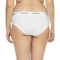 thumbnail image 2 of CALVIN KLEIN Intimates White Elastic Band Solid Everyday Hipster Size: XXXL, 2 of 3