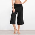 thumbnail image 2 of Pantalons Courts d'Été Décontractés pour Femmes avec Poches, 2 of 5