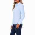 thumbnail image 2 of Womens Button Down Shirts Lapel Long Sleeve Blouses Business Work Shirt Dressy Casual Collared Tops, 2 of 7