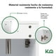 thumbnail image 4 of Mueble Kit Para Baño Gabinete Organizador Lavamano Monomando blanco, 4 of 8