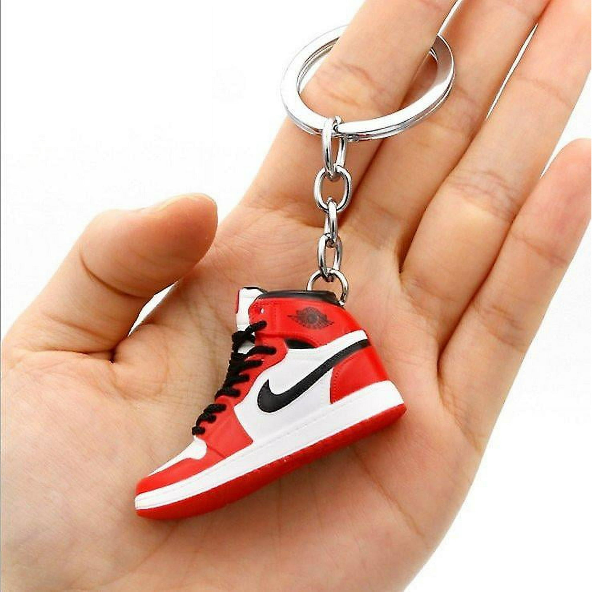Queto Shoe Model Keychain Bag Pendant 3d Mini Three Dimensional Basketball Shoes Pendant Creative Personality Zjg