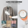 thumbnail image 6 of Standing Garment Steamer with Foldable Hanger, 1.7L  for 90 Min Steam, Auto-Stop Safety & Easy-Roll Wheels, 6 of 8