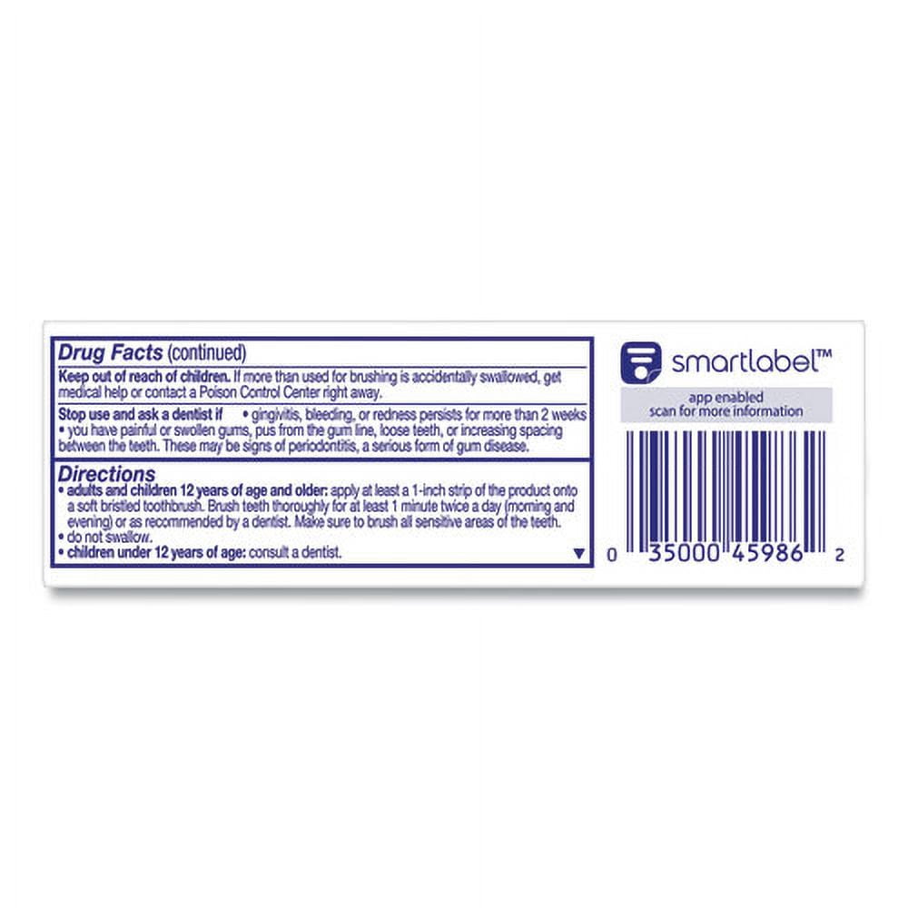 Total Toothpaste, Coolmint, 0.88 Oz, 24/carton | Bundle of 10 Cartons