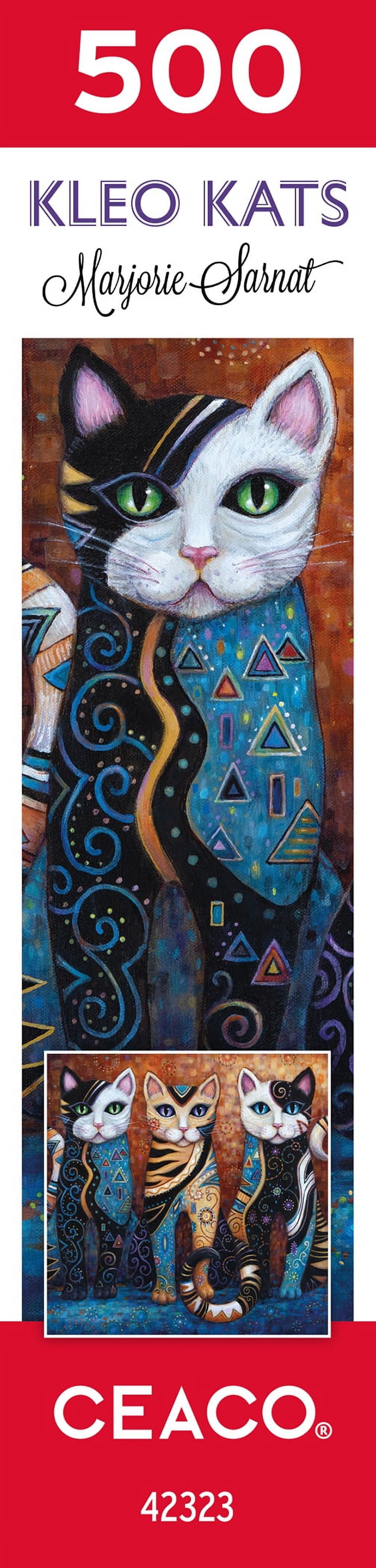 Ceaco Kleo Trio 500 Piece Interlocking Jigsaw Puzzle