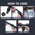 thumbnail image 5 of 12 piezas de accesorios de riego con púas en forma de T, accesorios de manguera con púas anticaídas para tubos de riego, conectores con púas para tuberías de riego, 5 of 5