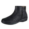 thumbnail image 1 of Botin Para Mujer CASTALIA 384-39 Negro con Cierre lateral, 1 of 3