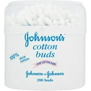 Johnson Baby Cotton Buds - Pack of 3, Total of 600 Buds by Johnson's Baby