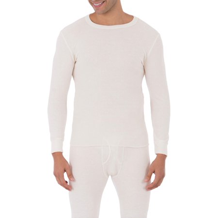 Fruit of The loom Big Men's Soft Waffle Waffle Baselayer Crew Neck Top Thermal underwear for