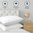 thumbnail image 1 of Pillow Similar to Holiday Inn Soft Blue Cord Soft Bed Pillow - Standard Size, 1 of 3