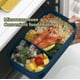 thumbnail image 4 of Utensilios de cocina, loncheras para niños, loncheras bento para adultos, loncheras para adultos, niños y bebés, lonchera bento de 1100 ml con 2 compartimentos, cuchara reutilizable integrada y vajill, 4 of 7