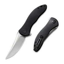 CIVIVI Pocket Folding Knife, 3.24" Nitro-V Stonewashed Trailing Point Blade, Jim O’Young Synergy 3 Liner Lock Knife C20075A-1