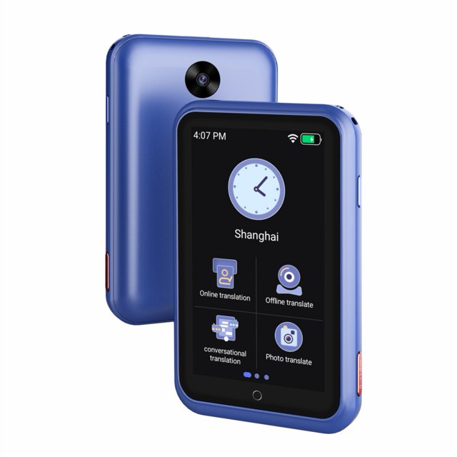 Traductor de Voz S30 ChatGPT Dispositivo de Traducción en Tiempo Real con Tarjeta SIM 4G Multilingüe para Estudiantes Que Viajan con Traducción Inteligente