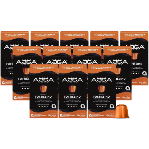CAFÉ AGGA - Fortsssimo 120 Capsules de CAFÉ