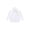 White, variant on Boys Solid Long Sleeve Button Down Shirt, Kids Lapel Collar Pocket Embroidered Casual Dress Top Slim Fit Uniform Blouse for Back to School Daily Wear(Blue,3-4 Years)