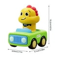 thumbnail image 2 of Car Toys Suitable For 1 3 Year Old Children Baby Animal Racing Car Baby Toy Car Set Push Pull Friction Dinosaur Car Suitable For 6 9 12 18 Months 1st Birthday Suitable Diy Crafts for Teens Arts And, 2 of 8