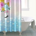 thumbnail image 4 of Rainbow Unicorn Pattern Shower Curtain 72"x72" ,Bathroom Decorative Shower Curtains Set with 12 Hooks,Modern Waterproof Washable Shower Curtain, 4 of 6