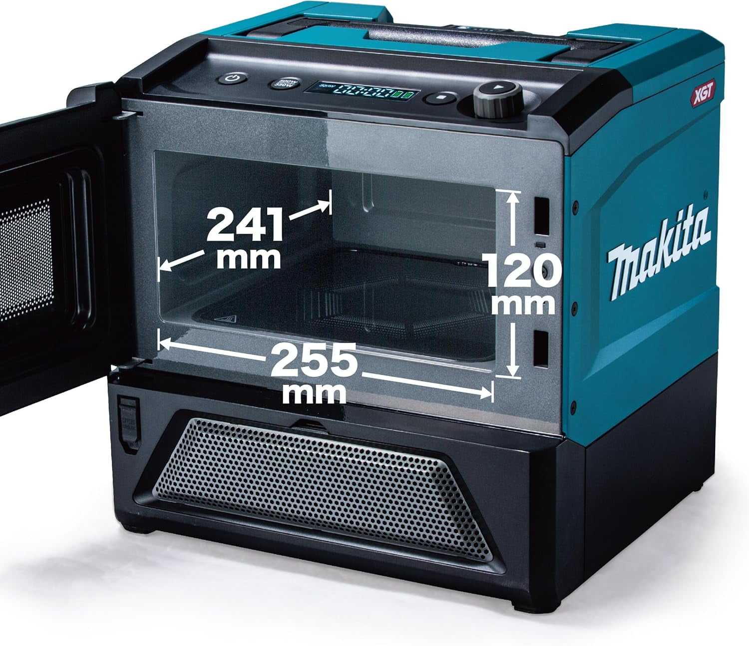 Forno A Microonde Portatile A Batteria 40V MAKITA Potenza 300W E 500W Schermo Lcd Usb Smartphone Mw001gz 01 Forno A Microonde Portatile A Batteria 40V MAKITA Potenza 300W E 500W Schermo Lcd Usb Smartphone Mw001gz 01