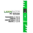 thumbnail image 3 of LawnRAZOR Toothed Blade for AYP Husqvarna 20 inch 532850972 2 Pack 810-CBL2336D, 3 of 7