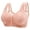 Pink, variant on Women's Nursing Maternity Bra, Clip-Down Wirefree Sleep Comfort Plus Size Seamless Support for Postpartum