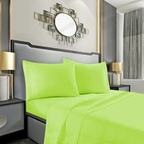 Silky-Soft 2-Piece Pillowcases, King Size - Lime
