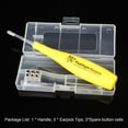 thumbnail image 3 of LED Light Earpick LED Light Ear Wax Remover Earpick With 3 Tips LED Flashlight Ear Wax Cleaner Tweezers Ear Cleaning Tool for Baby, 3 of 7