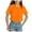 Orange, variant on Linfrsh Shirts for Teen Girls Kid Girl Summer Trendy T-Shirt Shirt Short Sleeve Funny Happy Graphic Tees Tops(Pink,Size 3-4 T)